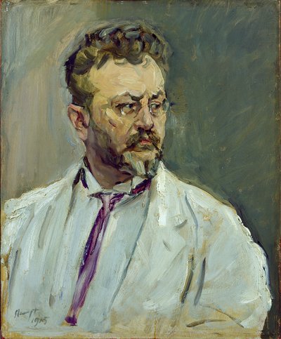 Selbstporträt, 1915 von Max Slevogt